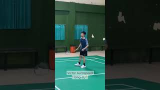 Victor Auraspeed HangU🏸 Badminton Indonesia [upl. by Nitsirhc]