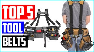 Best Tool Belts  Top 5 Tool Belts Review [upl. by Notnel]