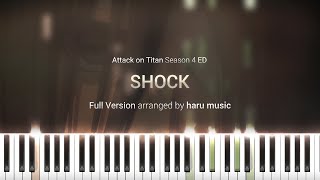 Shock  Full Version Synthesia Tutorial [upl. by Einiar518]