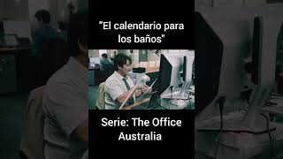 El calendario laboral Serie TheOffice Australia AmazonPrime JackieVanBeek FelicityWard escena [upl. by Nolrev]