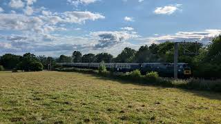 D1015 Western Champion crawls up the Lickey incline on the nosh and slosh 4K 60fps [upl. by Castora]