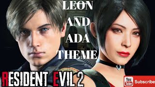 RESIDENT EVIL 2 REMAKE OST LEON AND ADA THEME MUSIC  EXTENTED VERSION [upl. by Eselahs]