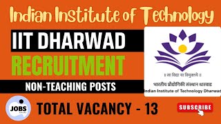 IIT Non Teaching Posts Recruitment 2024  IIT Non teaching Posts Vacancy 2024 [upl. by Findlay14]