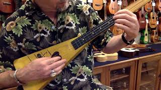 quotHula Bluesquot on Swagerty Kook a lele Baritone Surf Uke 44554  Ukulele Mania Tokyo [upl. by Zabrina274]