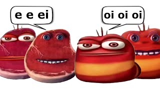 oi oi oi red larva vs e e ei im on vacation 3 [upl. by Keefe341]