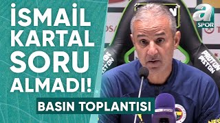 Konyaspor 00 Fenerbahçe İsmail Kartal Maç Sonu Basın Toplantısı  A Spor  06052024 [upl. by Ylaek]