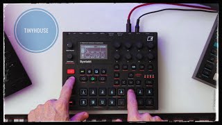 melodic lowkey tech  elektron syntakt  ableton effects [upl. by Thorley496]