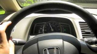 Short Test Drive of the 2007 Honda Civic Hybrid [upl. by Nilsoj801]