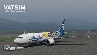 XPlane 11  Alaska 737800  PAJN ✈ PAWG Northern Sky Studio Wrangell  VATSIM [upl. by Candida]