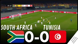 تونس 00 جنوب أفريقيا أبرز أحداث المباراة • محاكاة لعبة فيديو AFCON2023 [upl. by Ettinger]