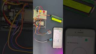 Air Quality Monitoring diyproject arduino diyproject blynk nodemcuesp8266 blynk [upl. by Burra]