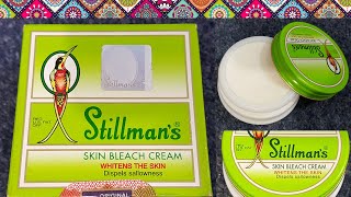 Stillman Skin Bleach Cream Review  Beauty Tips for Skin Whitening [upl. by Enylekcaj]