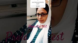 prolactin test infertility prolactin test milk pcos maleinfertility doctor reelsinstagram [upl. by Wiggins]