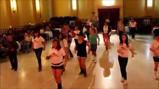 Bailando Line dance  Enrique Iglesias 2014 [upl. by Anina2]