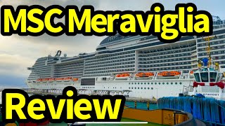 MSC Meraviglia Cruise Ship Review  REAL Stateroom Ship and Food Experiences [upl. by Felicidad206]