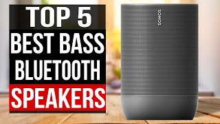 TOP 5 Best Bass Bluetooth Speaker 2022 [upl. by Essy]