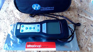 ULTRASNAP Surface contamination ATP testing Using a Hygiena System Sure Plus Luminometer [upl. by Amora775]