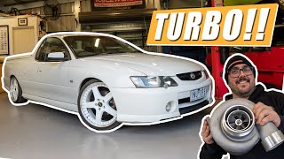 BUILDING AN LS1 TURBO VY UTE  Part 1 [upl. by Wall744]