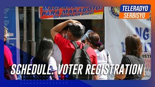 Voter registration starts on February 12  TeleRadyo Serbisyo [upl. by Devlen958]