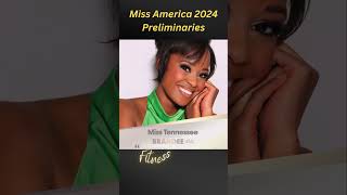 Miss America 2024 Preliminary Winners  Evening Gown Fitness Talent missamerica prelims [upl. by Sauncho226]