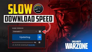 How to Fix Slow Download Speed on BattleNet on PC  Poor Download Speed in COD and other Games [upl. by Shreeves]