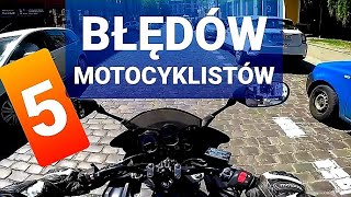 TOP 5 błędów początkujących motocyklistów [upl. by Einnalem]