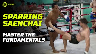 Saenchai Sparring Timing Feints amp Fakes [upl. by Mariandi762]