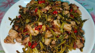 Pekasam Sensabi Daging Non Halal Tumis Cili Padiyoutube cooking sensabipekasamcilinonhalal [upl. by Aicen]