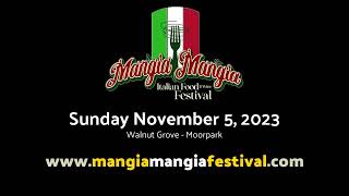 MangiaMangia Italian Food Festival  2023 [upl. by Wurst]