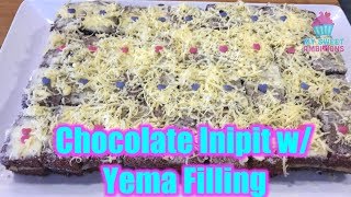 Chocolate Inipit with Yema Filling  mysweetambitions [upl. by Nelrac413]