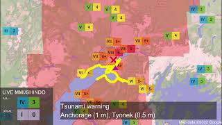 M 71 Anchorage Alaska Earthquake 30112018 [upl. by Darbee567]