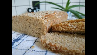 Pane di Lenticchie Gluten Free Lentil Bread [upl. by Ihsar14]