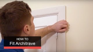 Paint like a Pro  How to paint architraves [upl. by Htederem96]