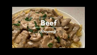 Beef Stroganoff Recipe  Try This Simple Comfort Food Recipe [upl. by Bodrogi]