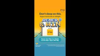 Renew amp Win Campaign  Last day [upl. by Ibib]