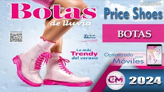 PRICE SHOES BOTAS DE LLUVIA 2024 [upl. by Nnaylime]