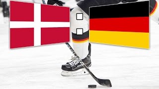 DÄNEMARK  DEUTSCHLAND  GRUPPE A  EISHOCKEY WELTMEISTERSCHAFT 2017 KÖLN  PARIS [upl. by Fasa47]