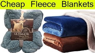 Cheap fleece blankets  Best blankets for winter Top10Best [upl. by Filberto]