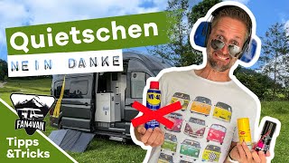 Wohnmobil quietscht  WD40 ist NICHT das Wundermittel [upl. by Yhtur]