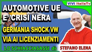 Automotive europeo in crisi nera complice il “Green Deal” europeo [upl. by Chrisse251]