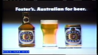 Fosters Beer Commercial  1986 [upl. by Guise]