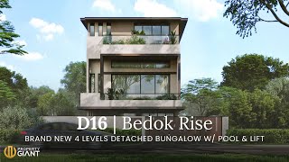 Bedok Rise Brand New 5 Levels Bungalow with 8 Bedrooms [upl. by Hanshaw]