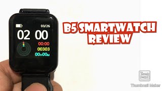 HERO BAND III  B57 SMARTWATCH REVIEWENGLISH [upl. by Haleak]