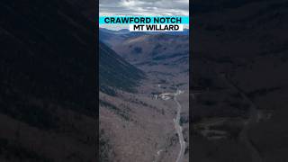 Crawford Notch Hiking Mt Willard  52 w a View shorts scenicviews [upl. by Drice]