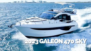 2023 Galeon 47 Sky For Sale  Yachts360 [upl. by Eural46]