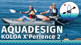 PAGAIATEIT Recensione Kayak AQUADESIGN Koloa Xperience [upl. by Rorke]