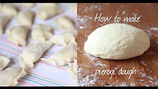 How to make pierogi dough [upl. by Osnofledi121]