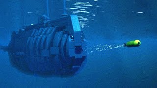 LEGO Submarine Animation  SS5 Moccasin [upl. by Gaves780]