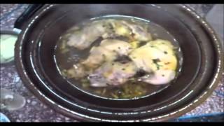 tajine au lapin httpwwwlecouscousmarocaincom [upl. by Ettelloc223]