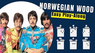 Norwegian Wood With Chords Lyrics amp Timing [upl. by Siward]